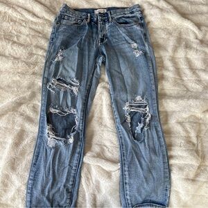 Pacsun ripped boyfriend jeans